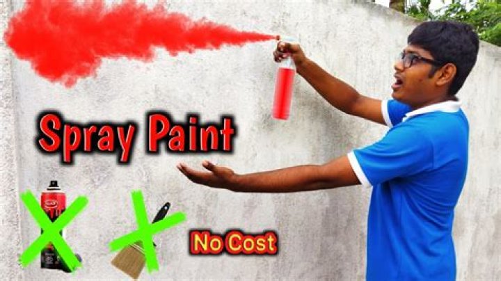 How can you make spray paint waterproof?