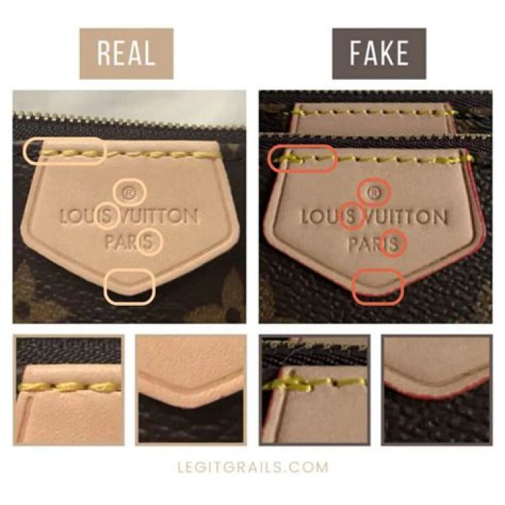 How can you tell a fake Alma LV?