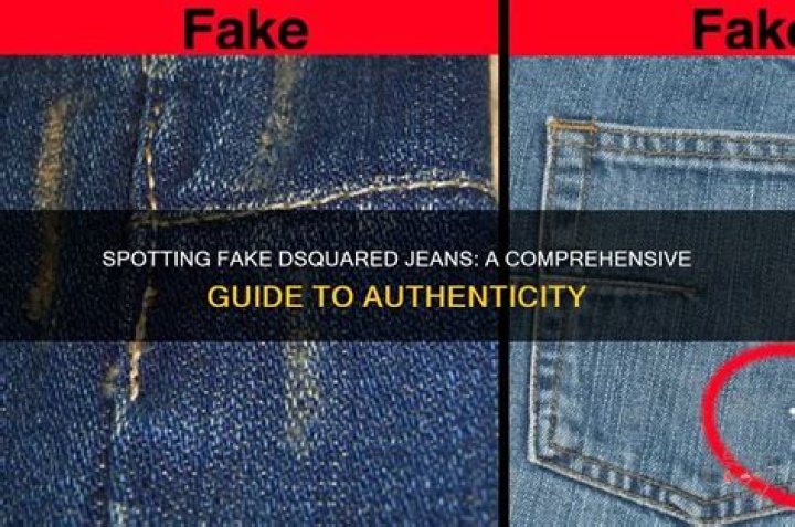 How can you tell a fake Dsquared top?