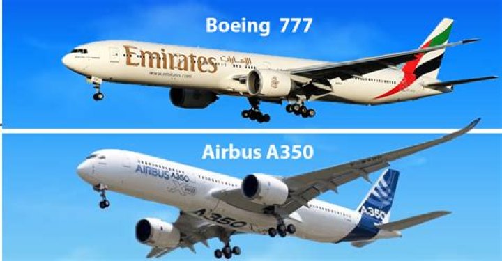 How can you tell the difference between A330 and B777?