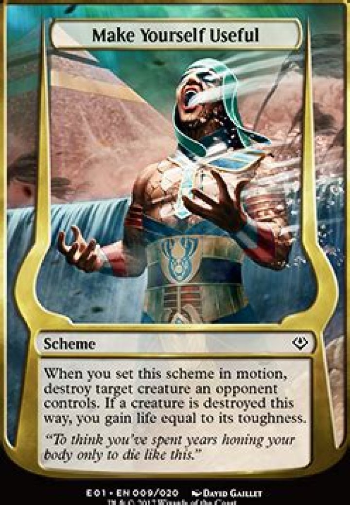 How do Archenemy schemes work?