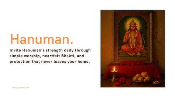 How do Hanuman pooja at home?