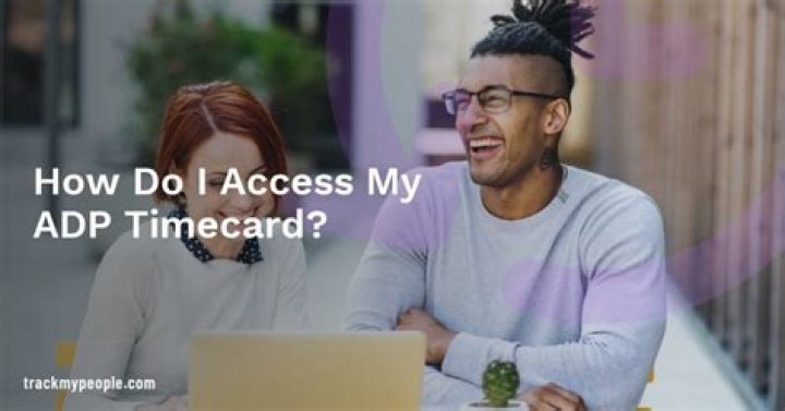 How do I access my ADP timecard?