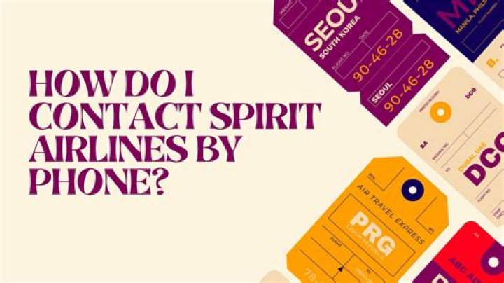 How do I contact Spirit Airlines by phone?