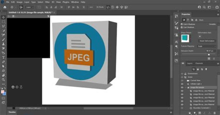 How do I convert a JPEG to 3D?