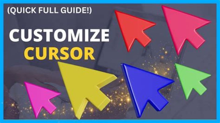 How do I customize my mouse pointer Windows 8?