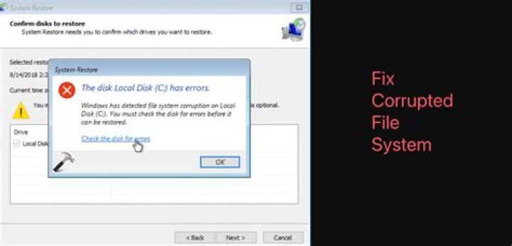 How do I decrypt a corrupted file?