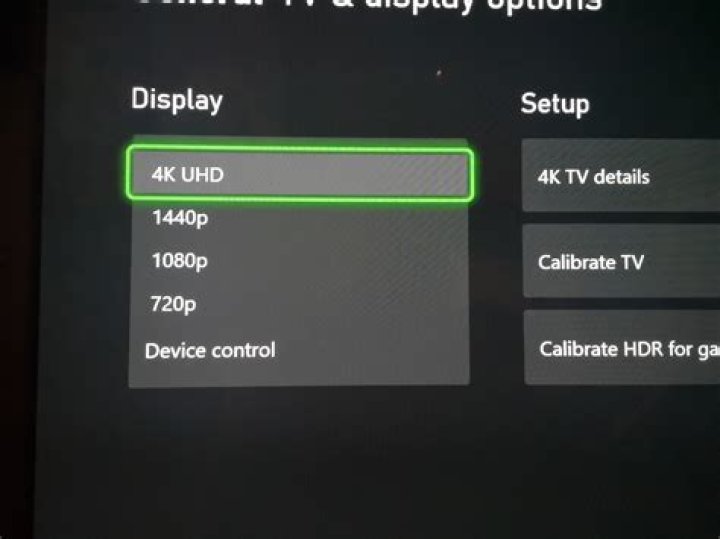 How do I enable 4K on my Xbox One?