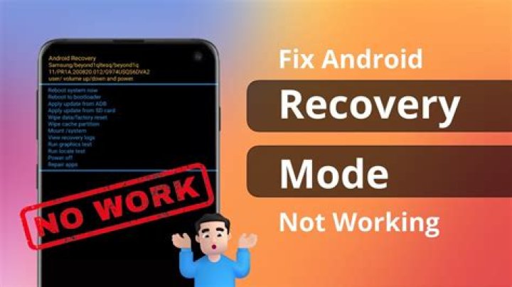 How do I fix Android Recovery Mode not working?