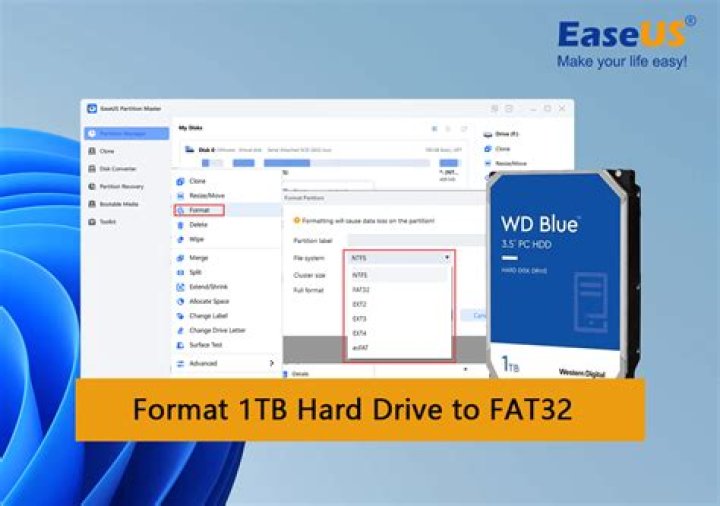 How do I format my iPod to FAT32?