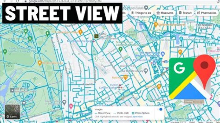 How do I get a Street View on Google Maps?