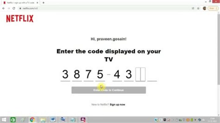 How do I get an activation code for Netflix?