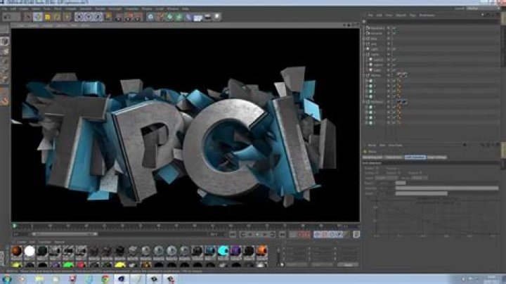 How do I get cool text in Cinema 4D?