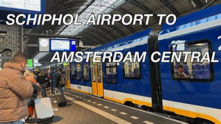How do I get from Schiphol Airport to Amsterdam Central Station?