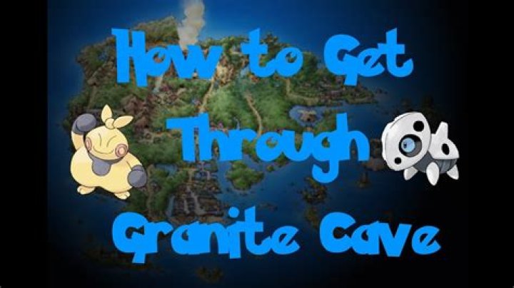 How do I get through granite cave?