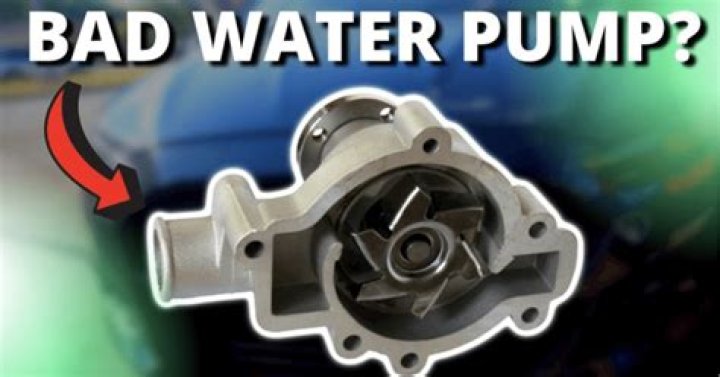 How do I know if my washing machine water pump is bad?
