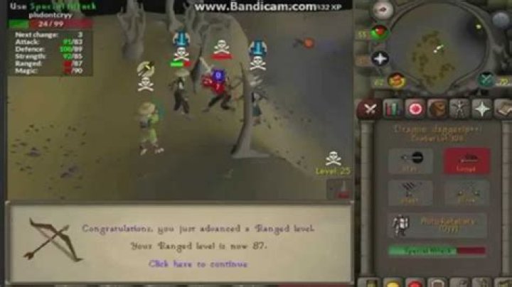 How do I level up in RuneScape?