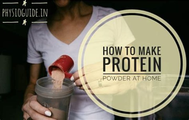 How do I make my own protein powder?