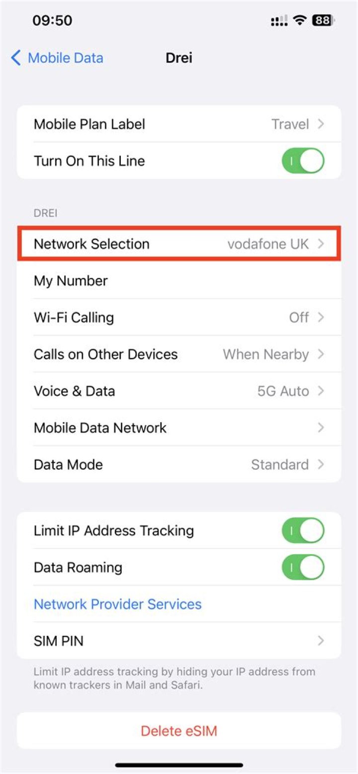 How do I manually add a phone network?