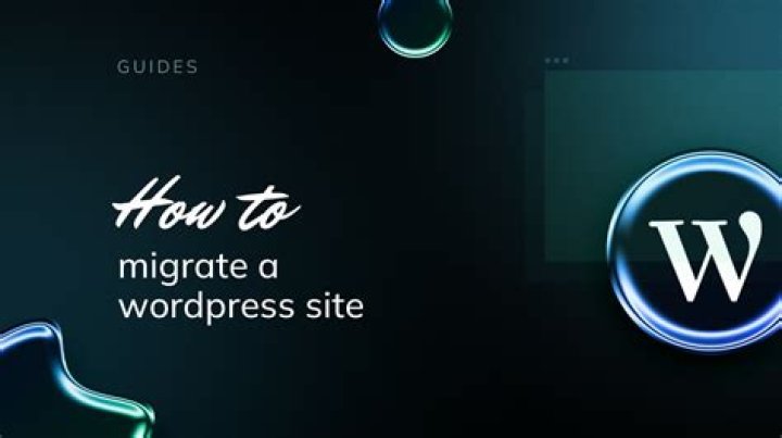 How do I migrate a WordPress database?