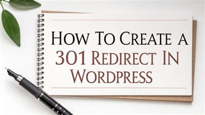 How do I redirect 301 in WordPress?