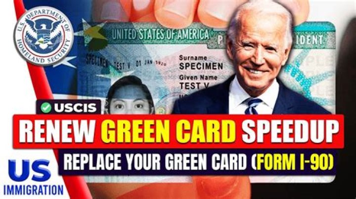 How do I renew my green card in Washington state?