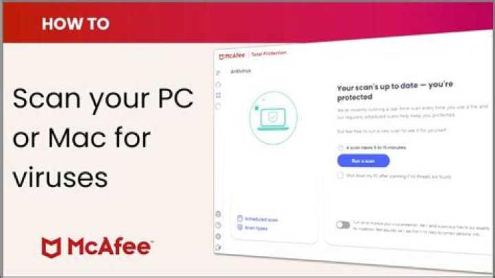 How do I run McAfee virus scan from command prompt?