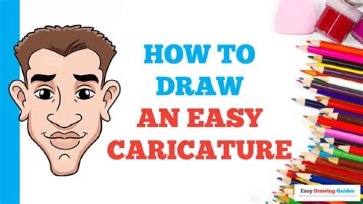 How do I start a caricature drawing?