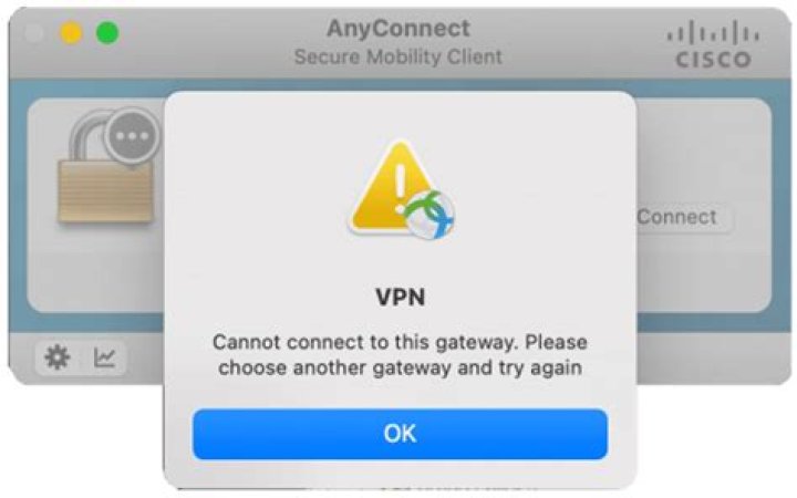 How do I stop Cisco AnyConnect from disconnecting?