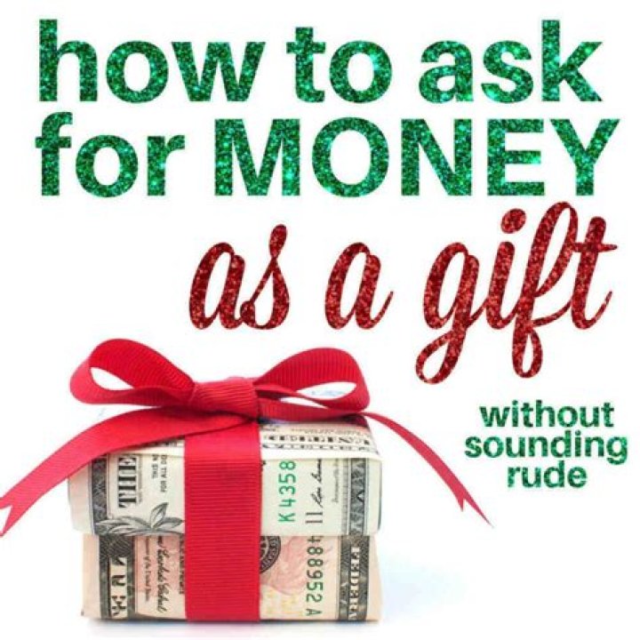 How do you ask for money for first birthday?