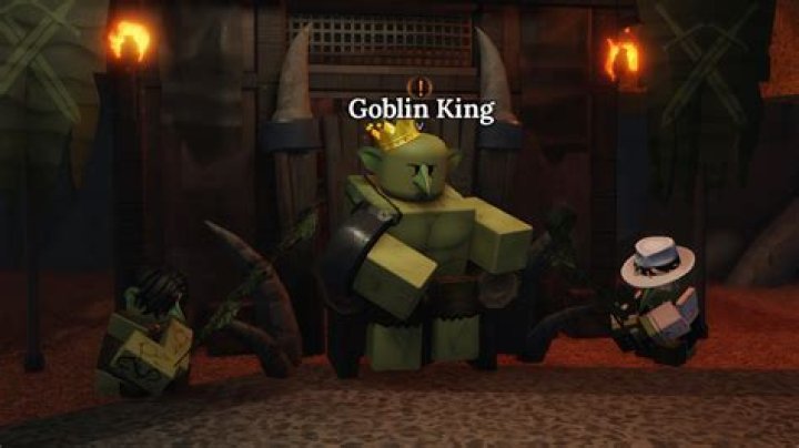 How do you beat the Goblin king in LEGO Hobbit?