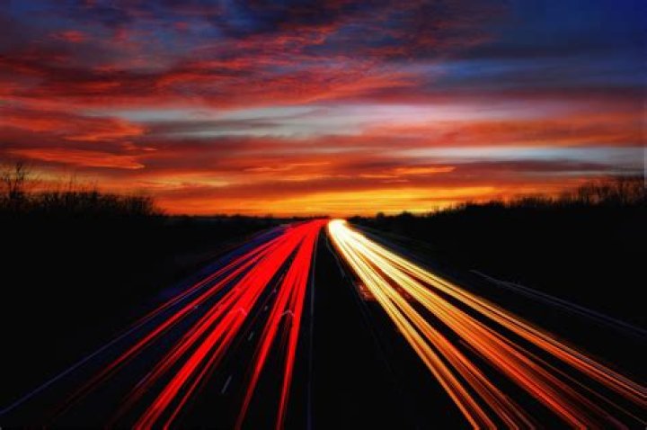How do you capture light trails?