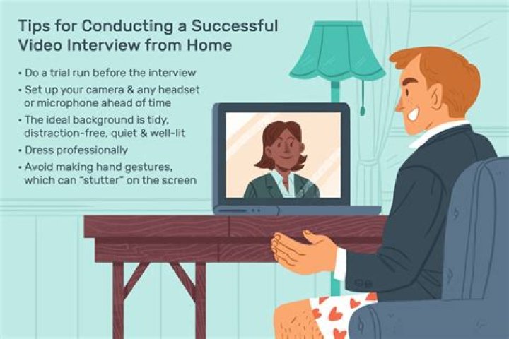 How do you conduct a successful video interview?