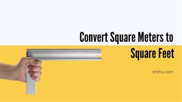 How do you convert length and width to square feet?