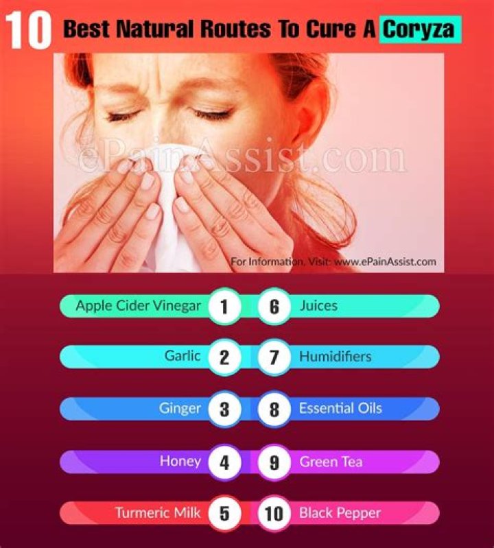 How do you cure coryza?