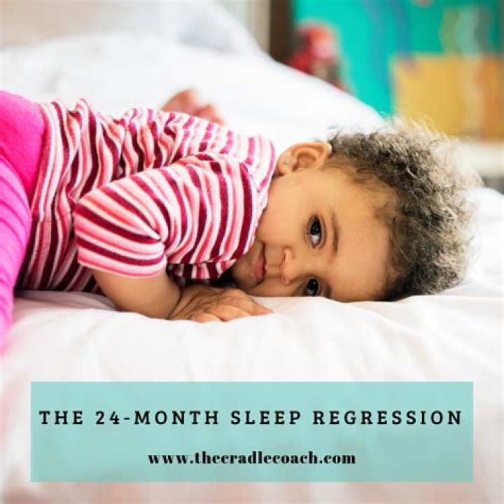 How do you deal with a 24 month sleep regression?