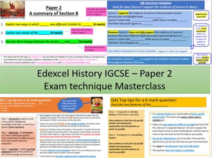 How do you do Paper 2 Igcse history?