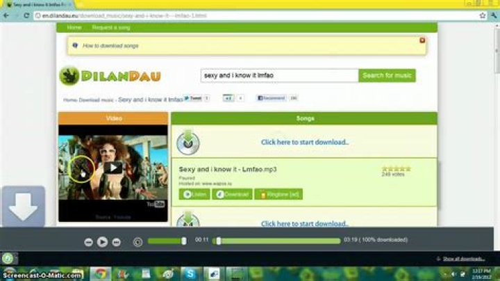 How do you download music onto a MP3 player?