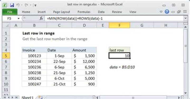 How do you find the last row in a range VBA Excel?