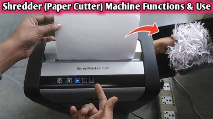 How do you get a shredder to work?