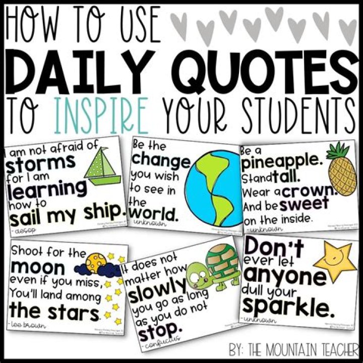 How do you inspire students quotes?