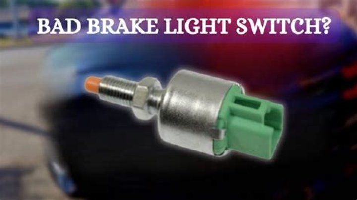 How do you know if your brake light switch is bad?