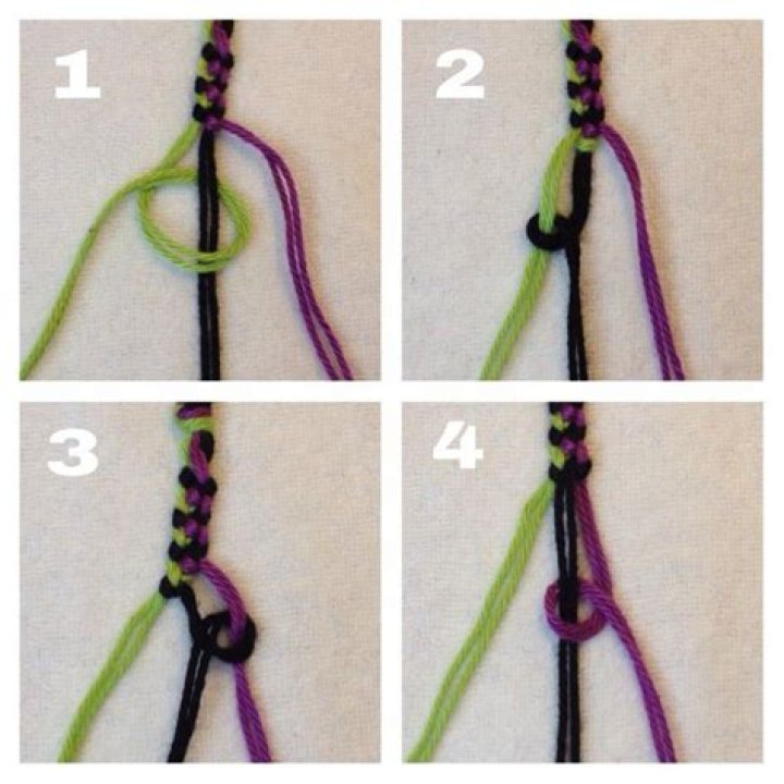 How do you make a friendship bracelet with 5 strings?