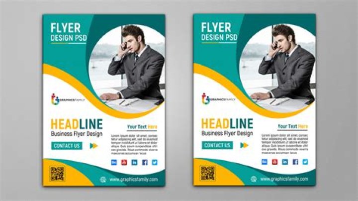 How do you make a professional flyer?