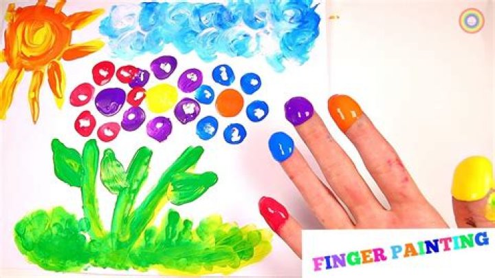How do you make finger painting fun?