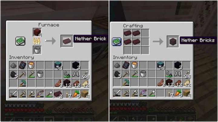 How do you make Netherrack items?