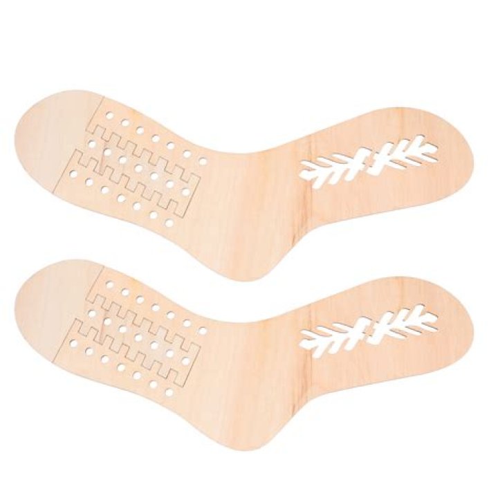 How do you make wooden sock blockers?
