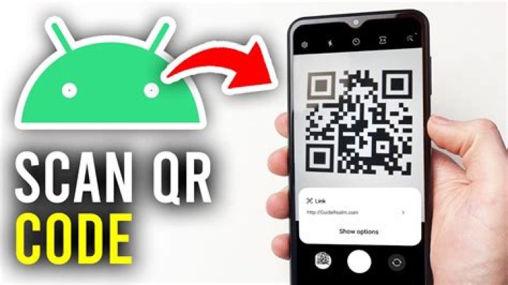 How do you scan QR codes on Android?