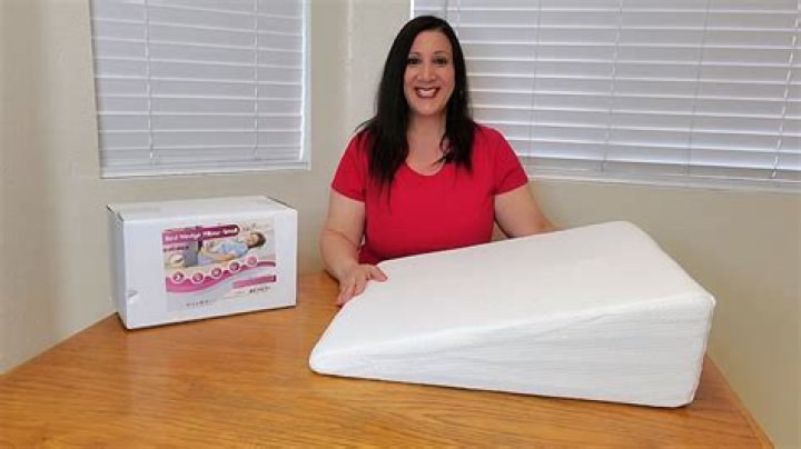 How do you sit on a wedge pillow?