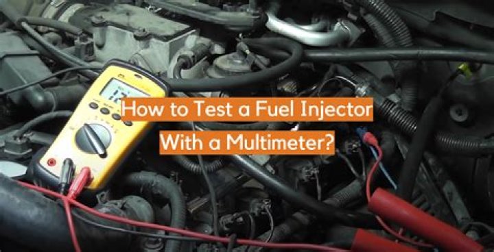 How do you test a diesel electronic fuel injector?